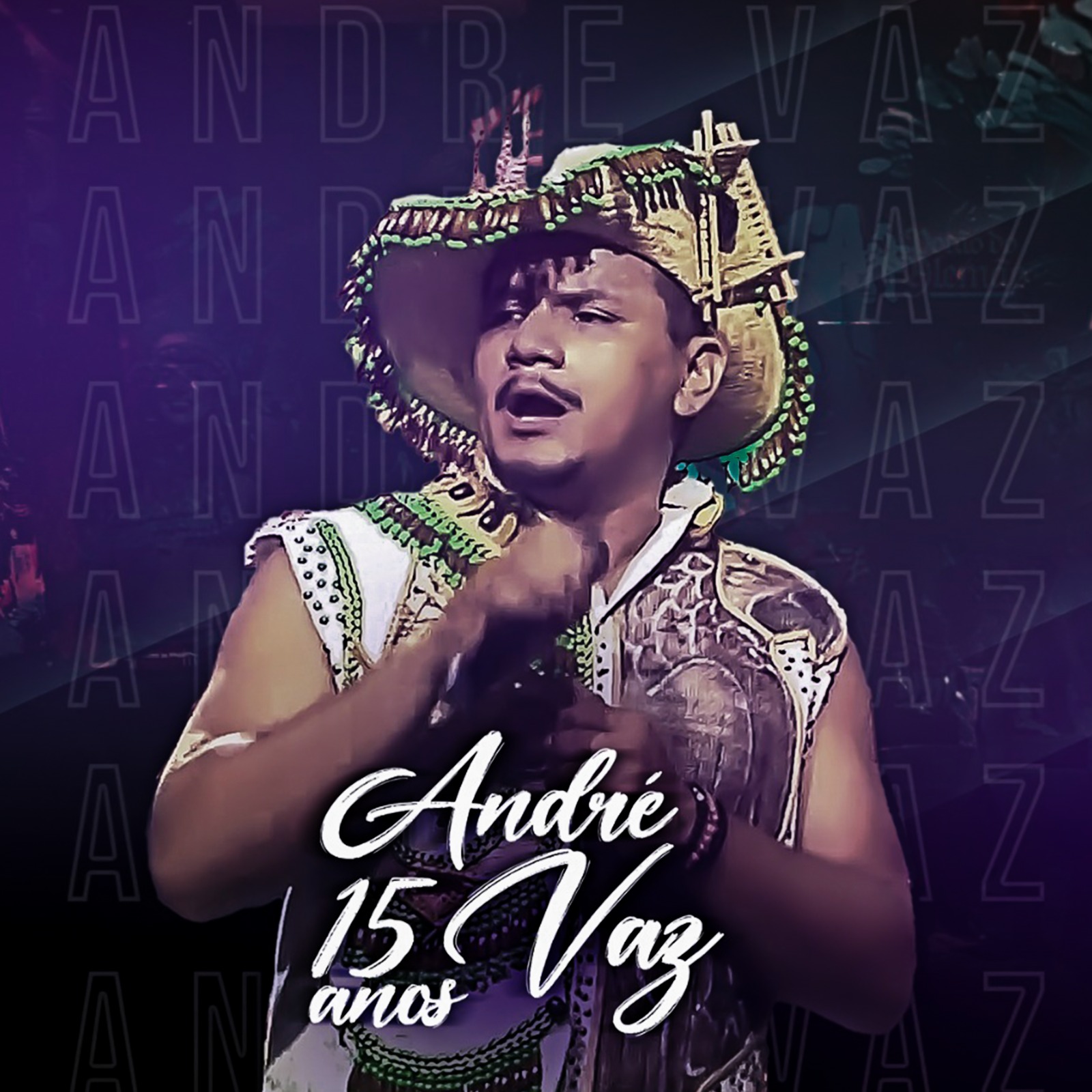 André Vaz comemora 15 Anos de carreira com lançamento de Álbum Digital Ao Vivo